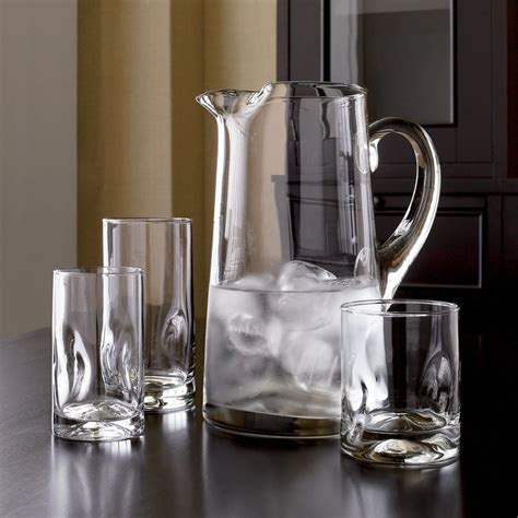 crate and barrel glass ware|More.